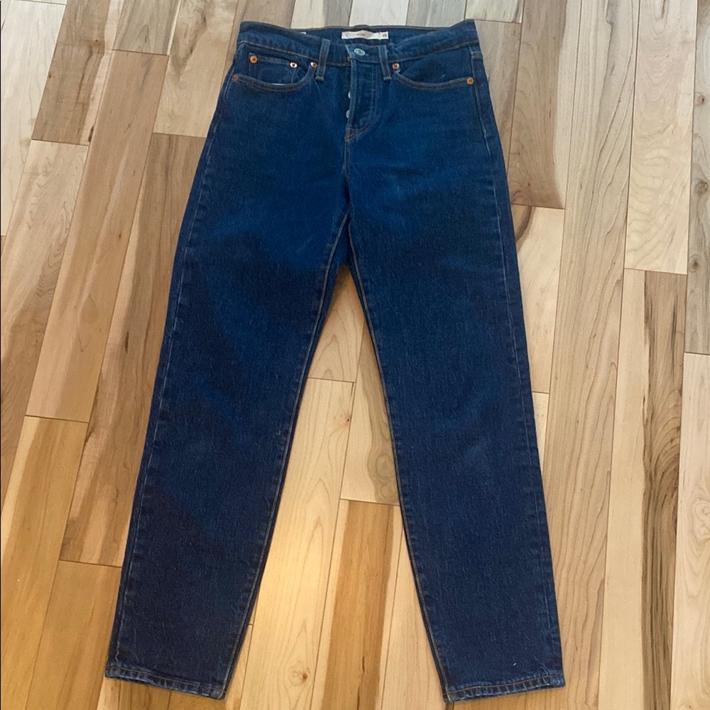 Levi's High Rise Blue Jeans